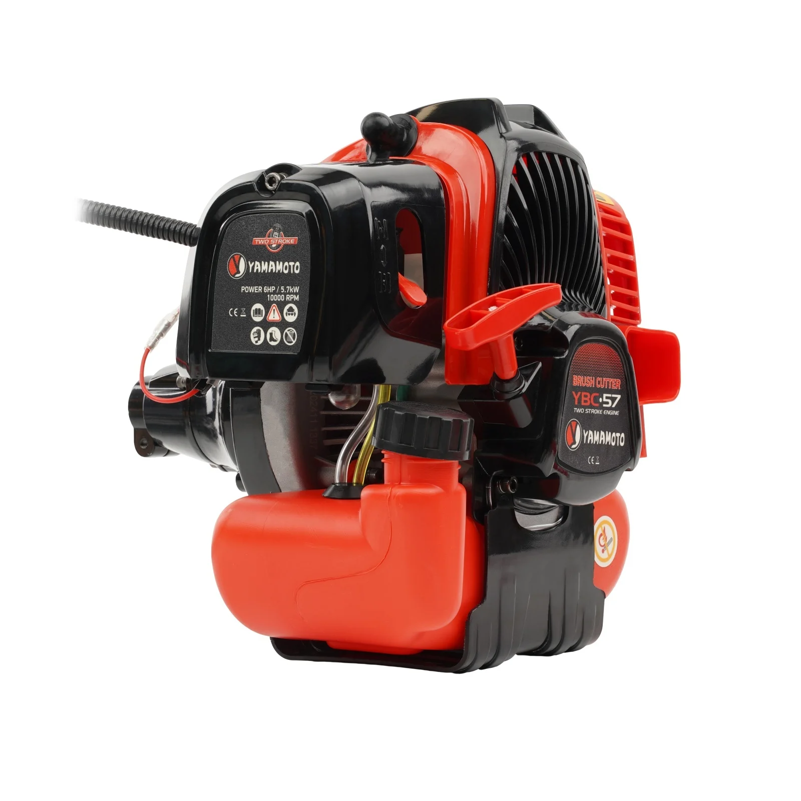 Motocoasă pe benzină YAMAMOTO 6CP, 52CC, 2T – Putere Profesională